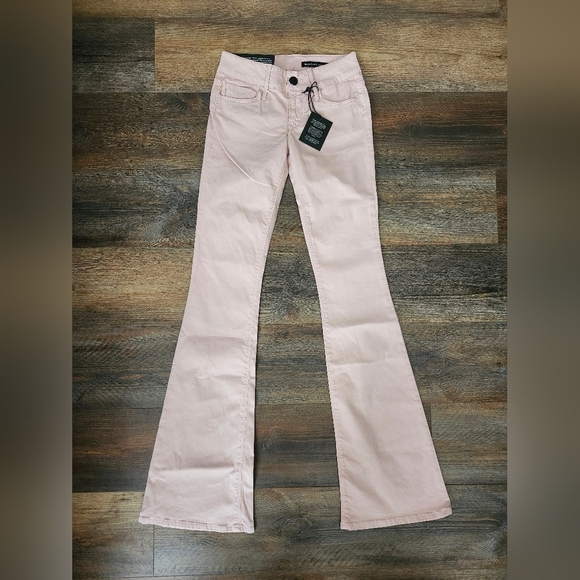 Black Orchid Grace Super Flare Jeans 24 - Picture 1 of 16